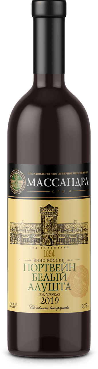 Портвейн белый Алушта