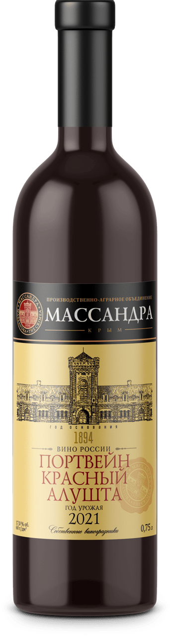 Портвейн красный Алушта